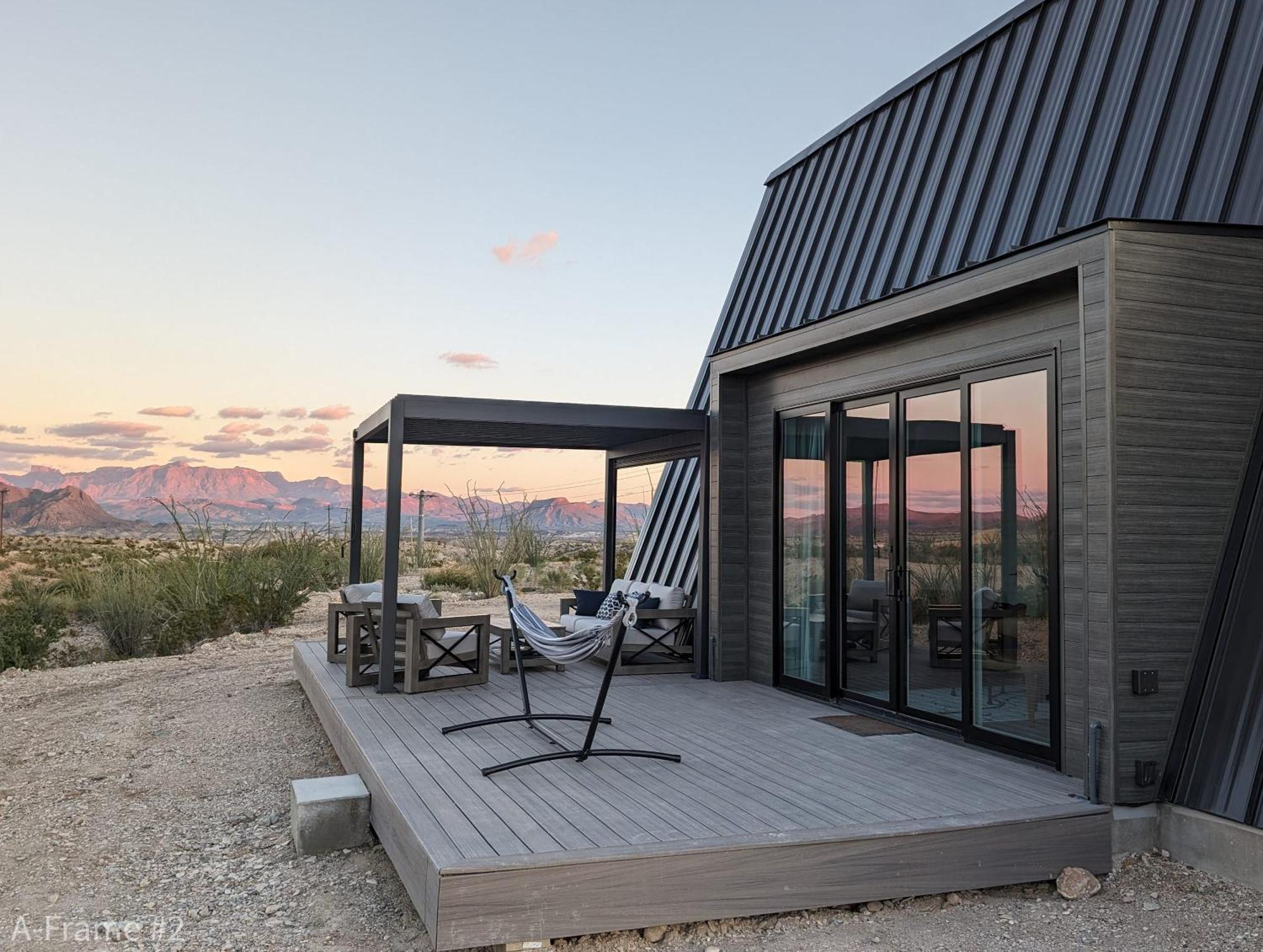 Villa Stardust Big Bend Luxury A-Frame#5 Great Views Terlingua Esterno foto
