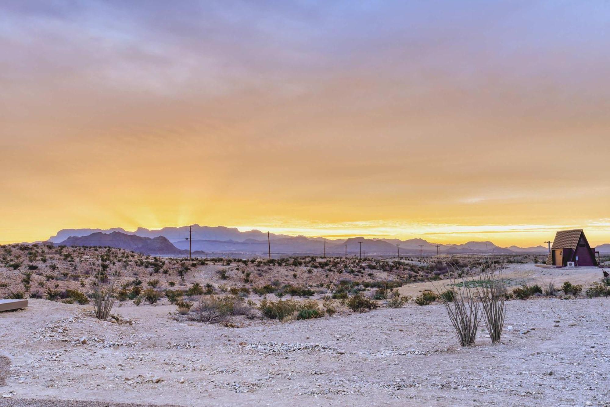 Villa Stardust Big Bend Luxury A-Frame#5 Great Views Terlingua Esterno foto