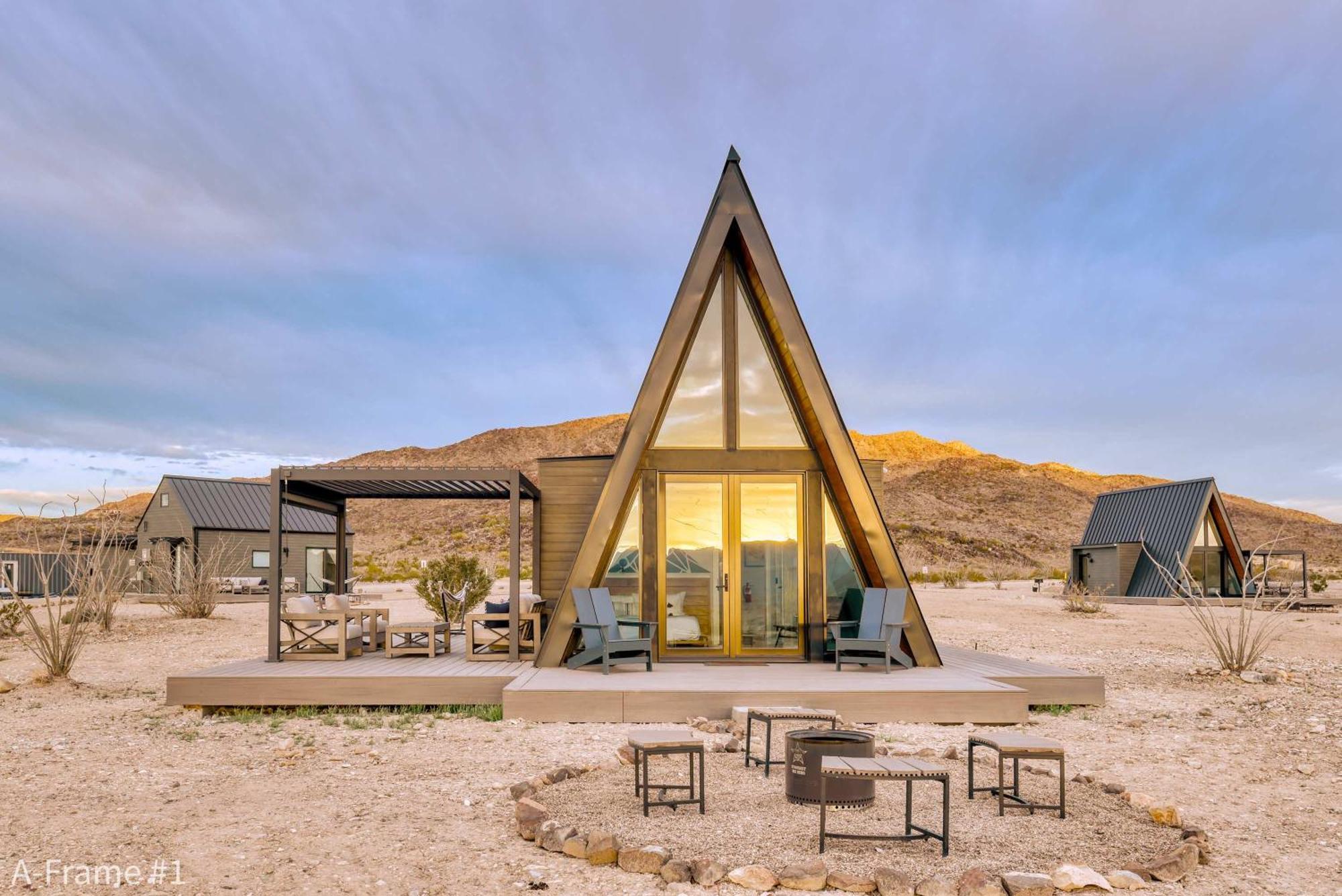 Villa Stardust Big Bend Luxury A-Frame#5 Great Views Terlingua Esterno foto